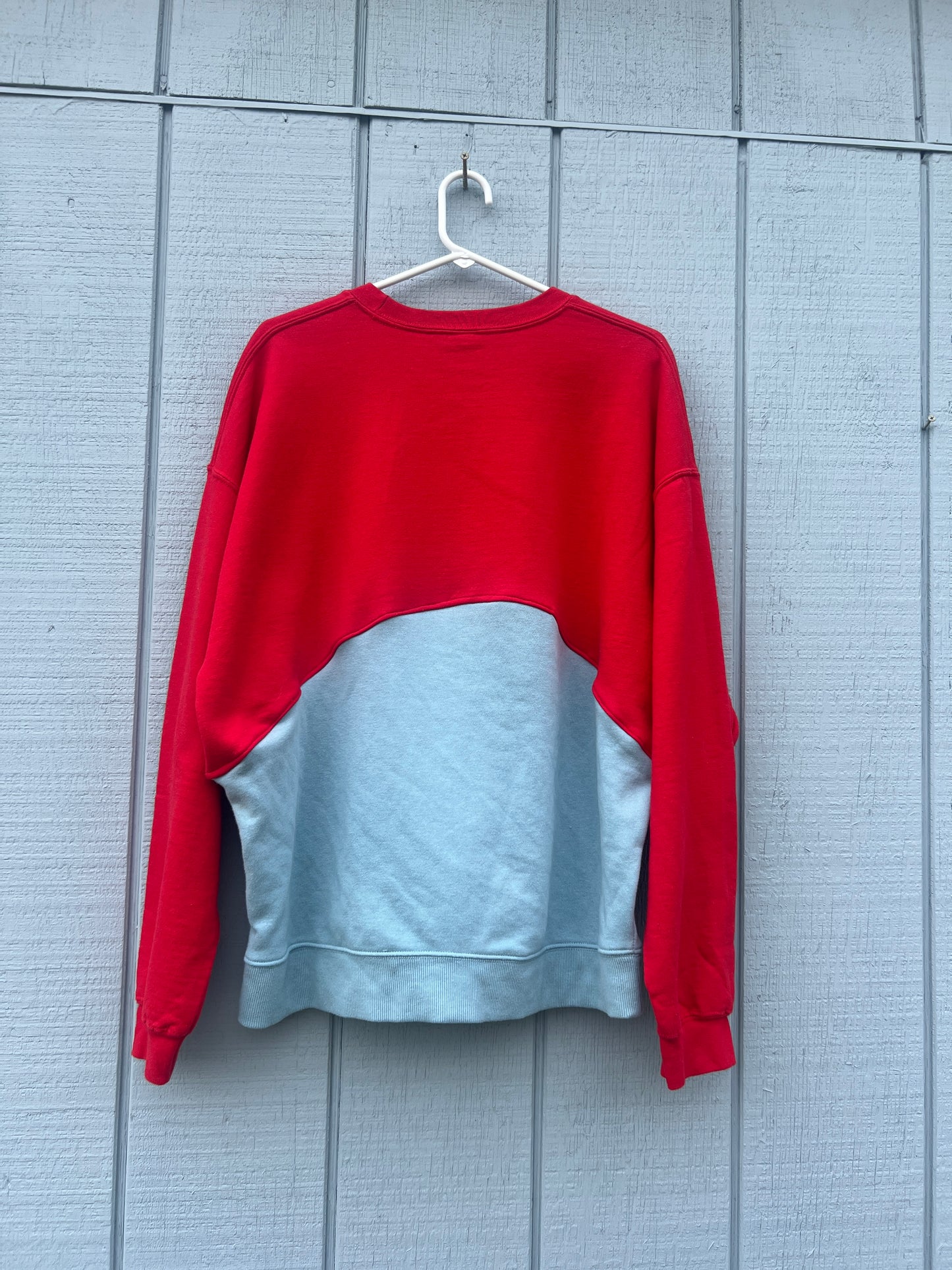 “Berry Sweet” Upcycled Sweatshirt – Size XL/L
